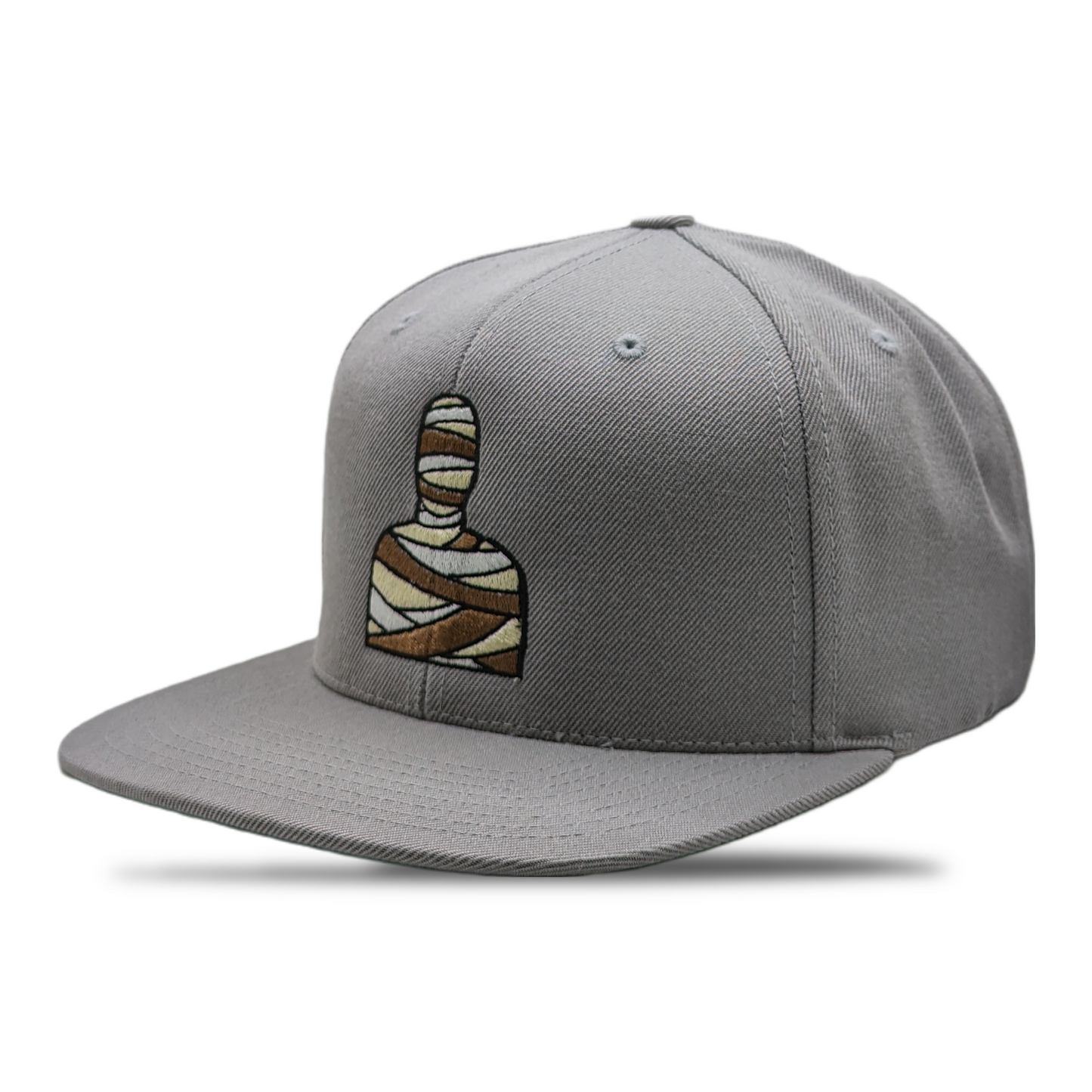 LIGHT GREY RUBBERBAND MAN SNAPBACK