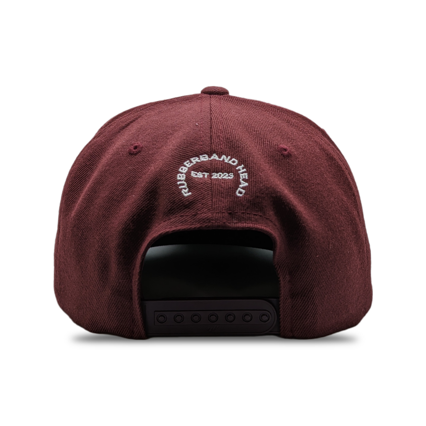 SNAPBACK HOMBRE GOMA BURGANDY