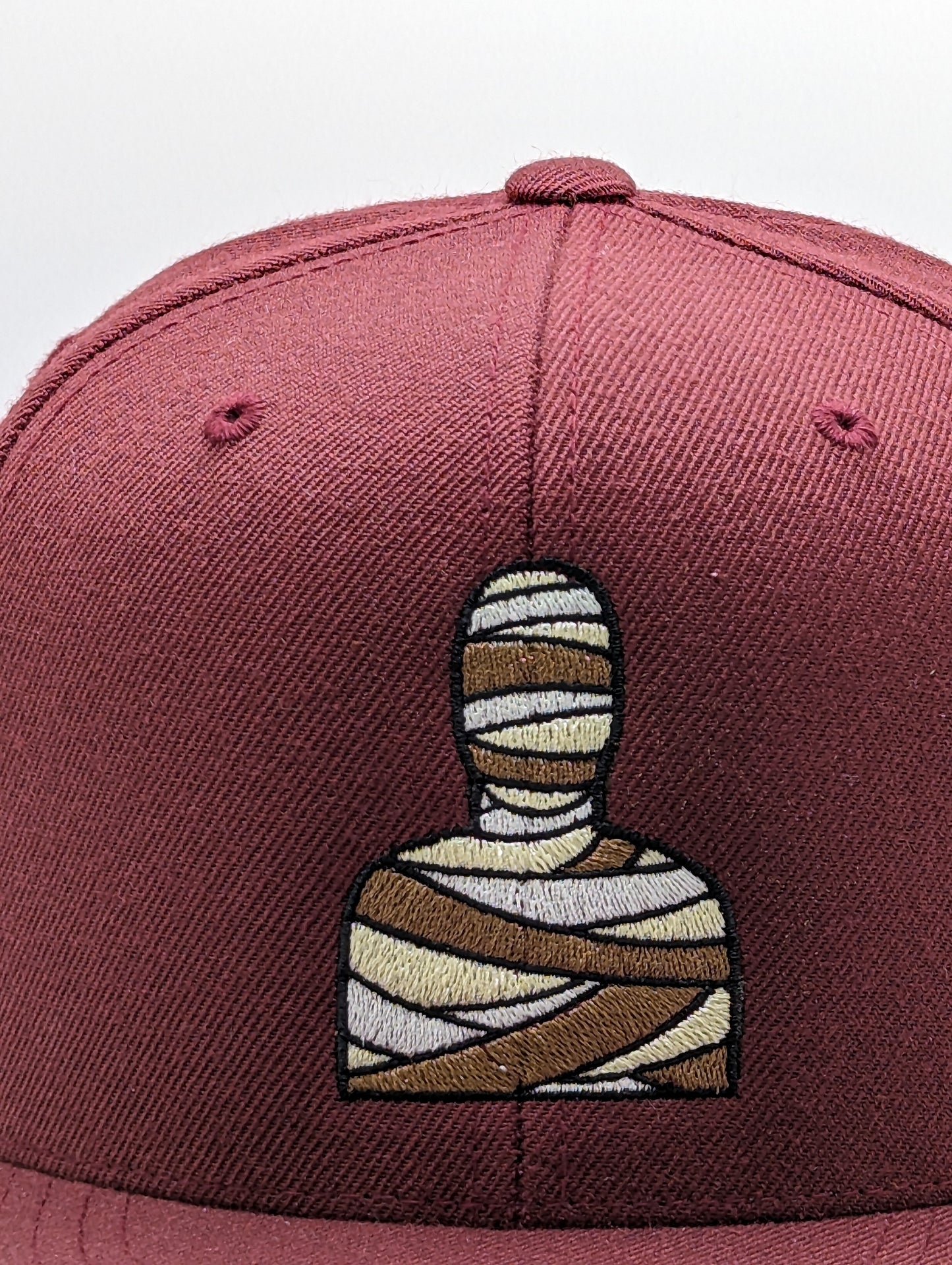 BURGANDY RUBBERBAND MAN SNAPBACK