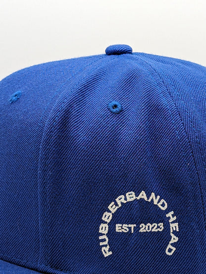 ROYAL BLUE RUBBERBAND HEAD SNAPBACK-LOW IN STOCK-