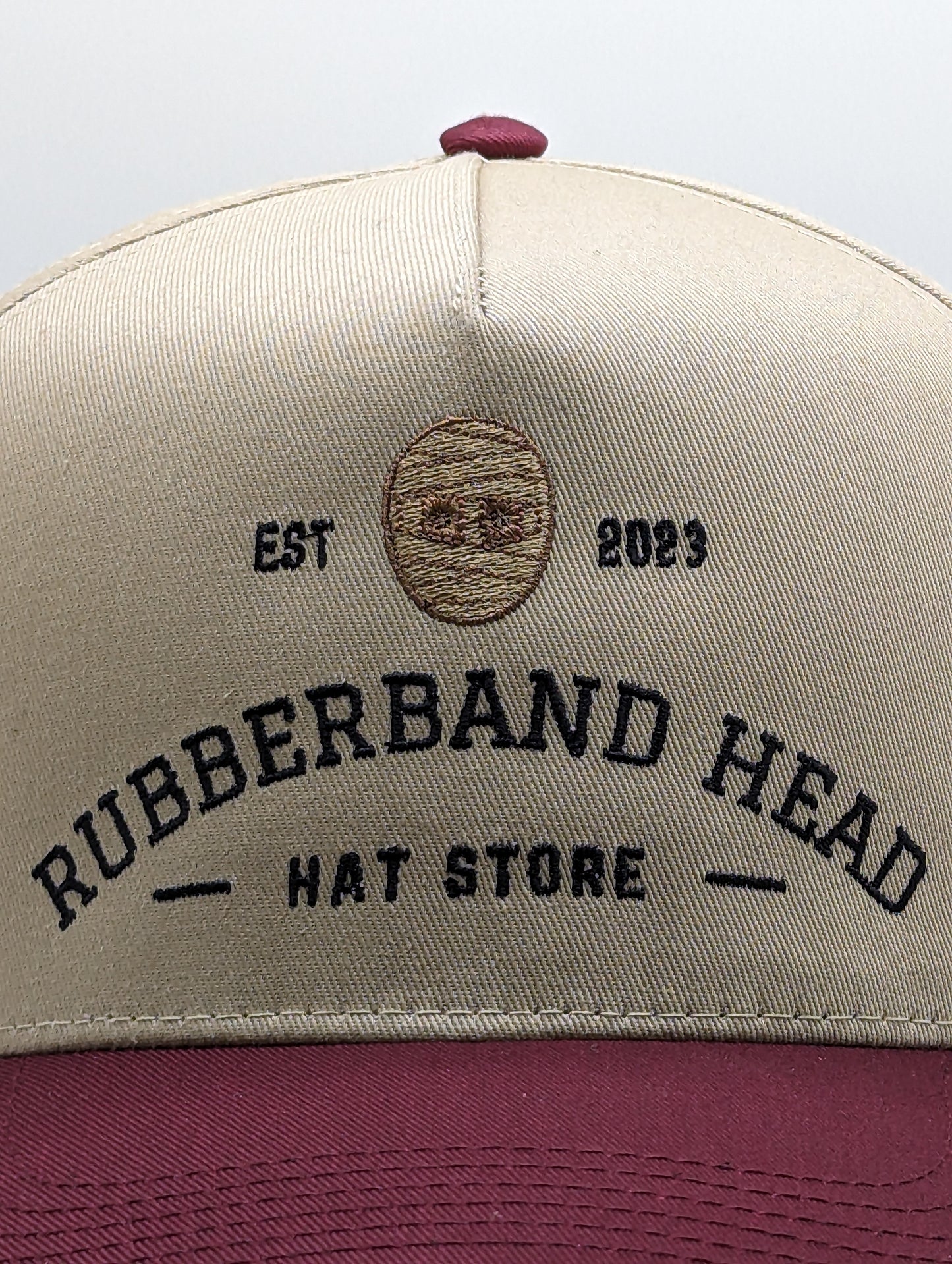 TAN / BURGANDY RESILIENT 23 SNAPBACK