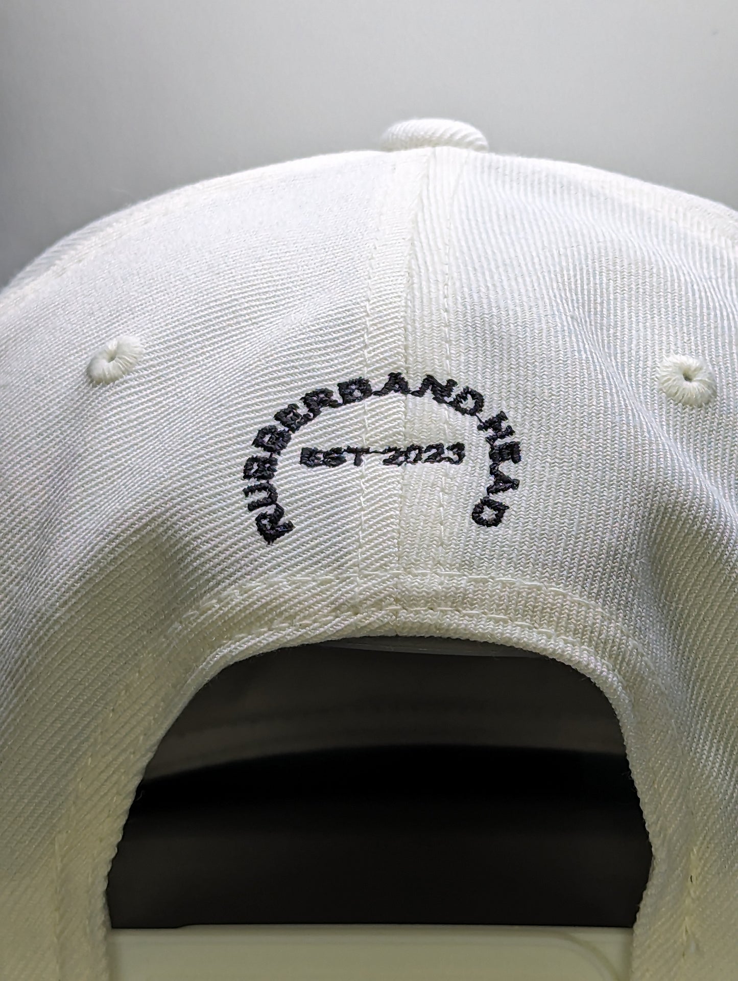 OFF WHITE RUBBERBAND MAN SNAPBACK