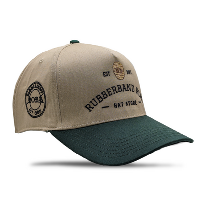 TAN / GREEN RESILIENT 23 SNAPBACK