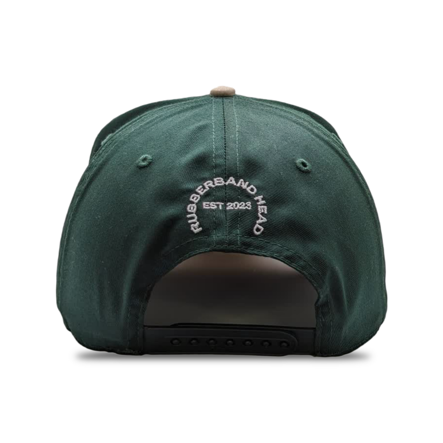 GREEN / TAN TWO BANDZ SNAPBACK