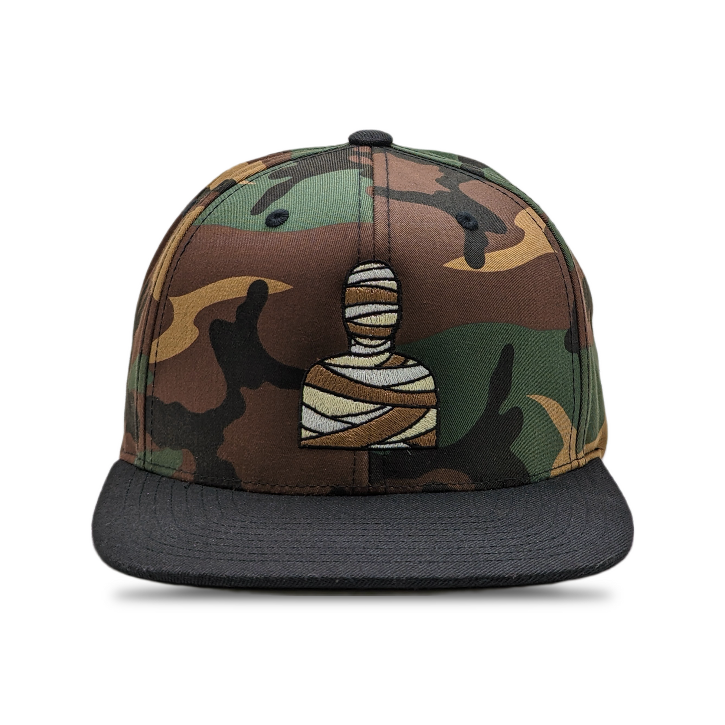 CAMO / BLACK RUBBERBAND MAN SNAPBACK -LOW IN STOCK-