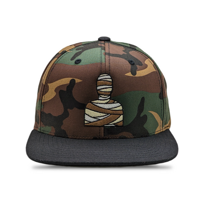 SNAPBACK HOMBRE CAMO / GOMA NEGRA