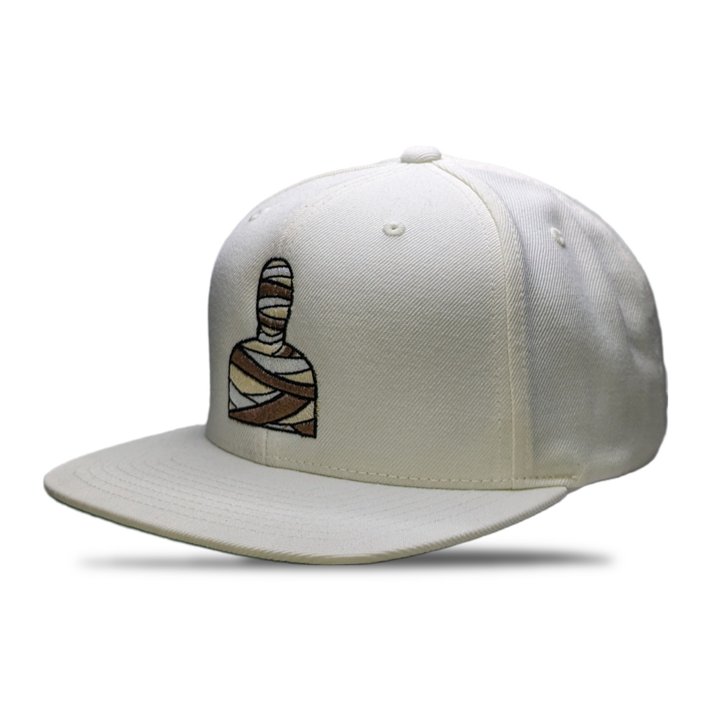 SNAPBACK HOMBRE OFF WHITE GOMA