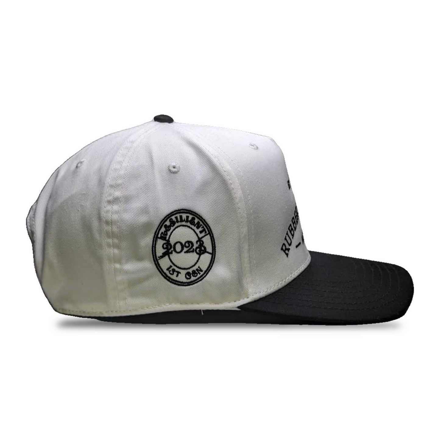 WHITE / BLACK RESILIENT 23 SNAPBACK