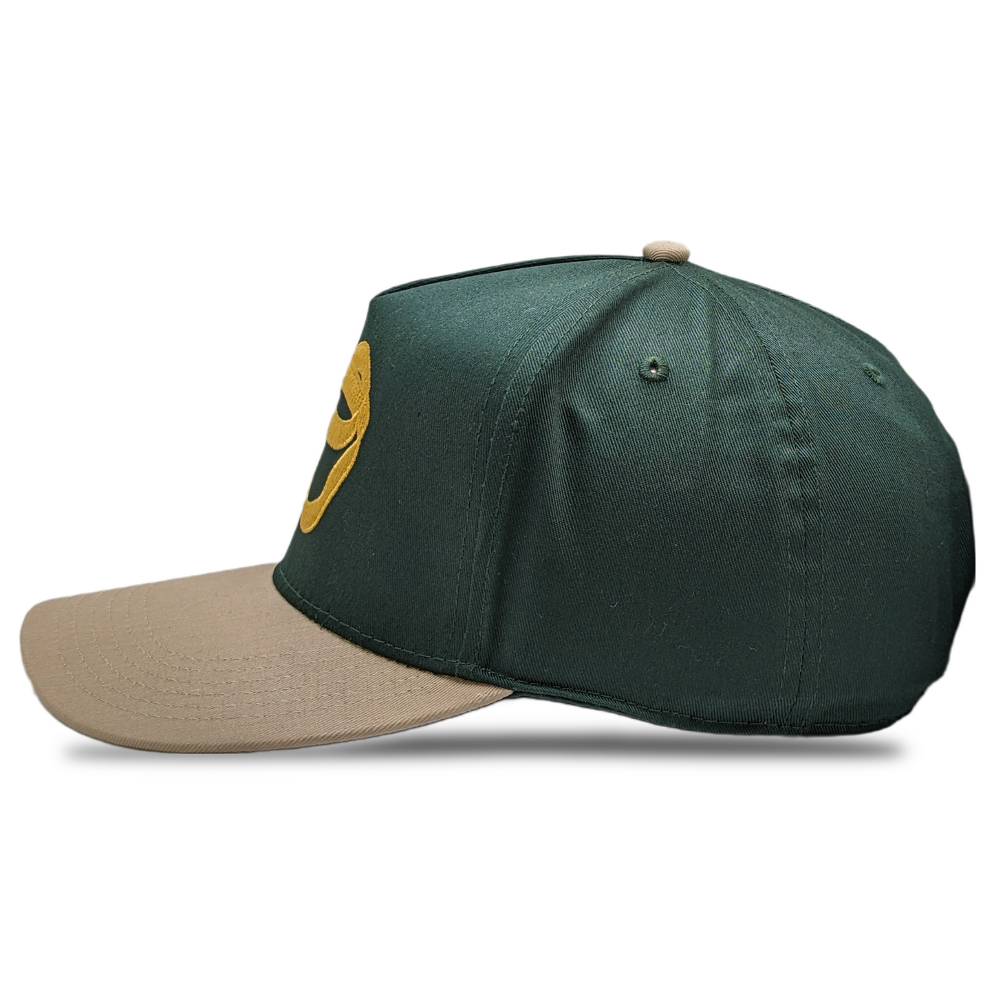 SNAPBACK DE DOS BANDZ VERDE / TAN