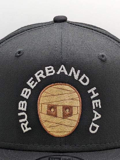 BLACK RUBBERBAND HEAD 9FIFTY