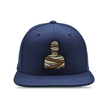 SNAPBACK HOMBRE GOMA AZUL