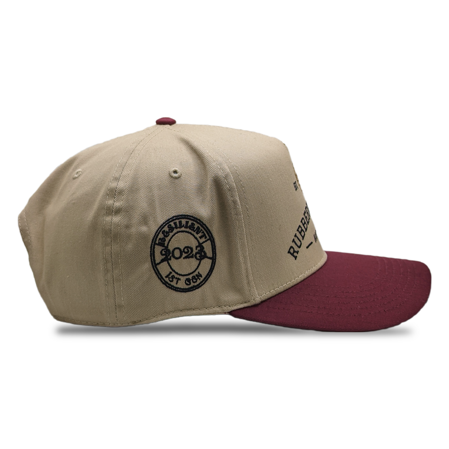 TAN / BURGANDY RESILIENT 23 SNAPBACK