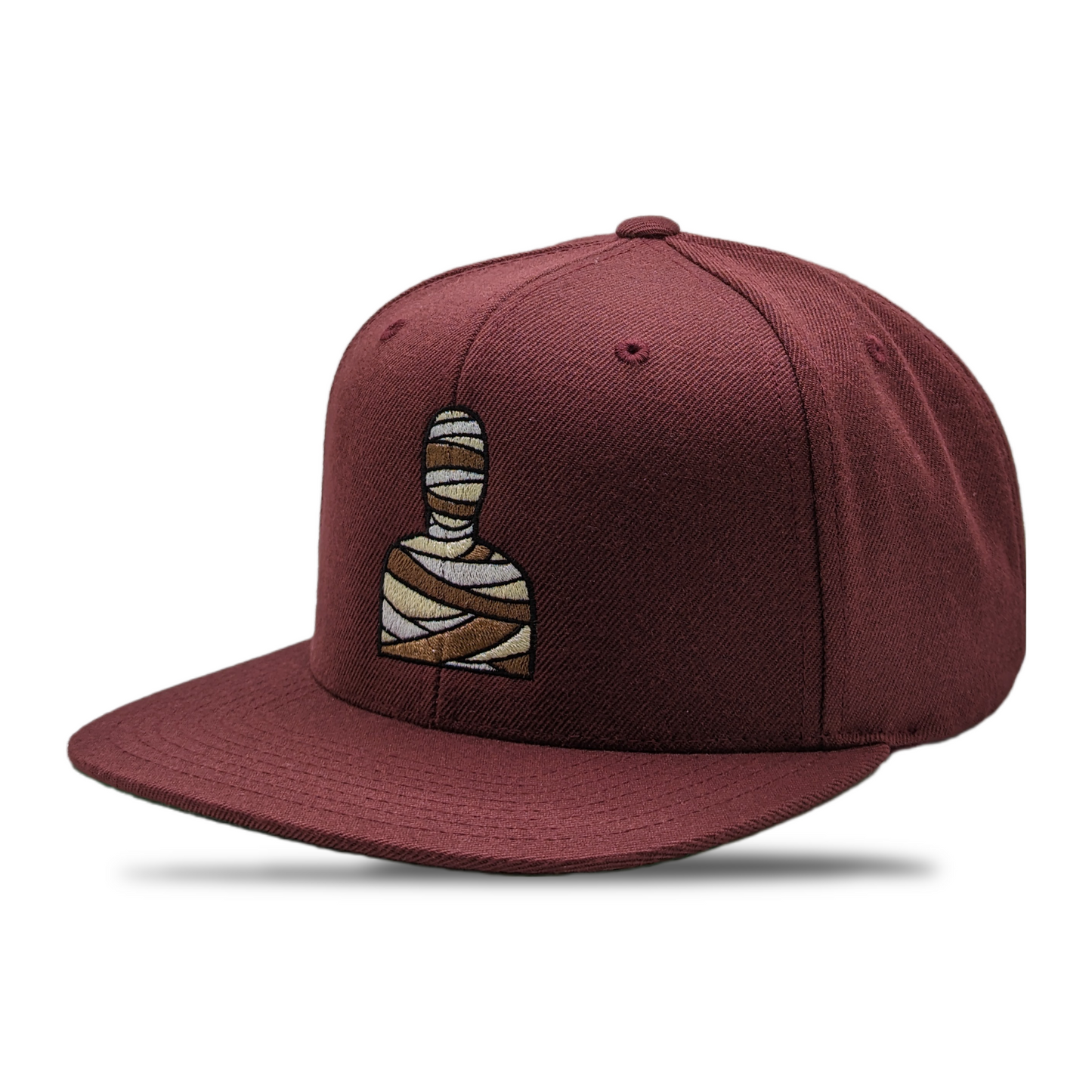 BURGANDY RUBBERBAND MAN SNAPBACK