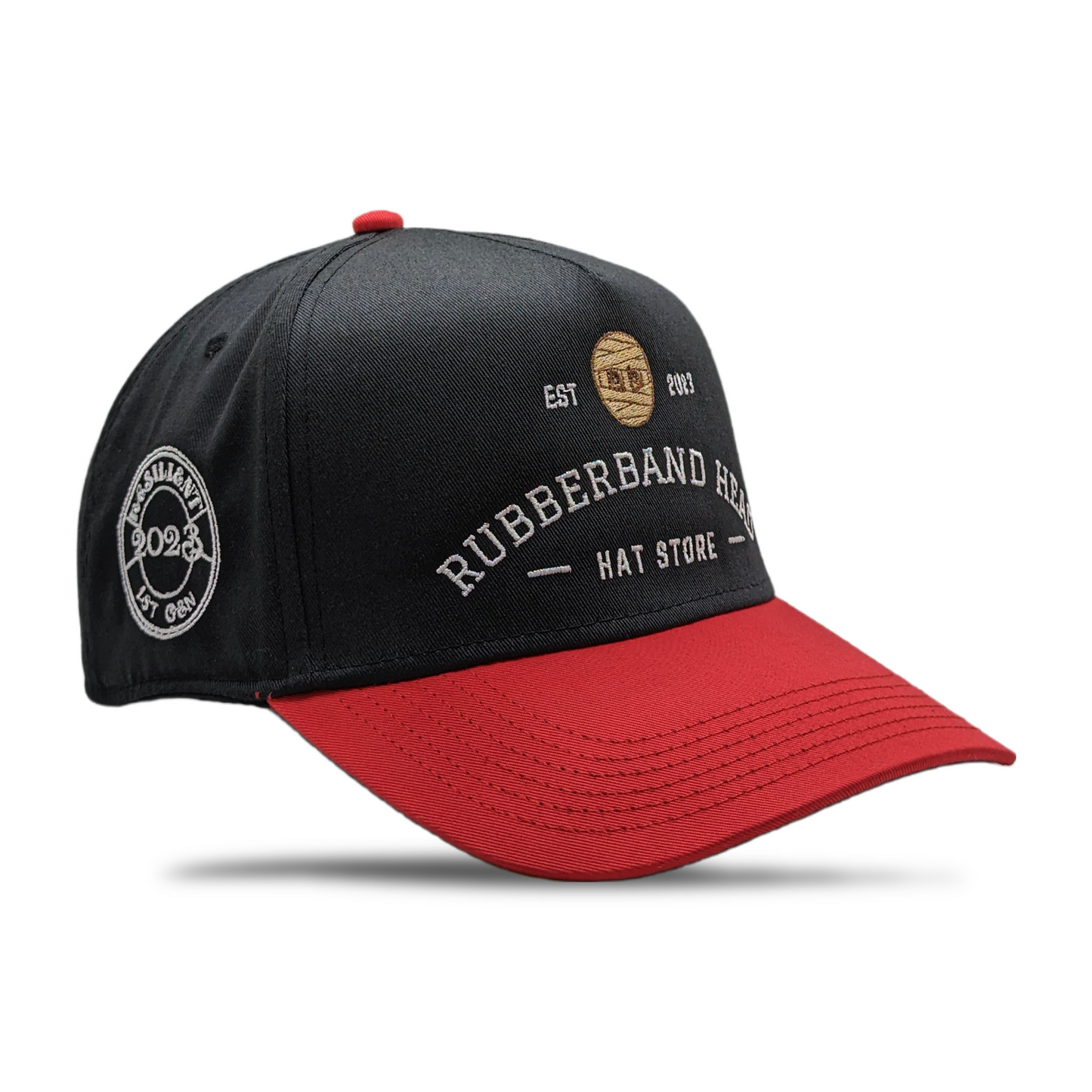 BLACK / RED RESILIENT 23 SNAPBACK