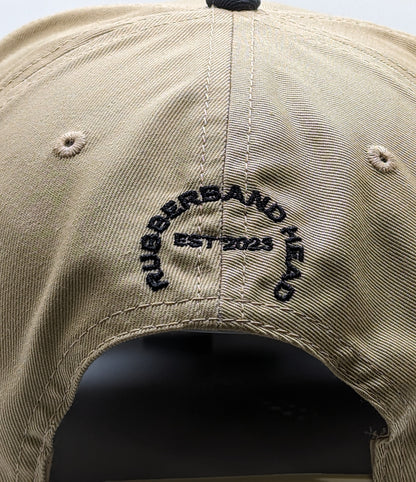 TAN / BLACK TWO BANDZ SNAPBACK