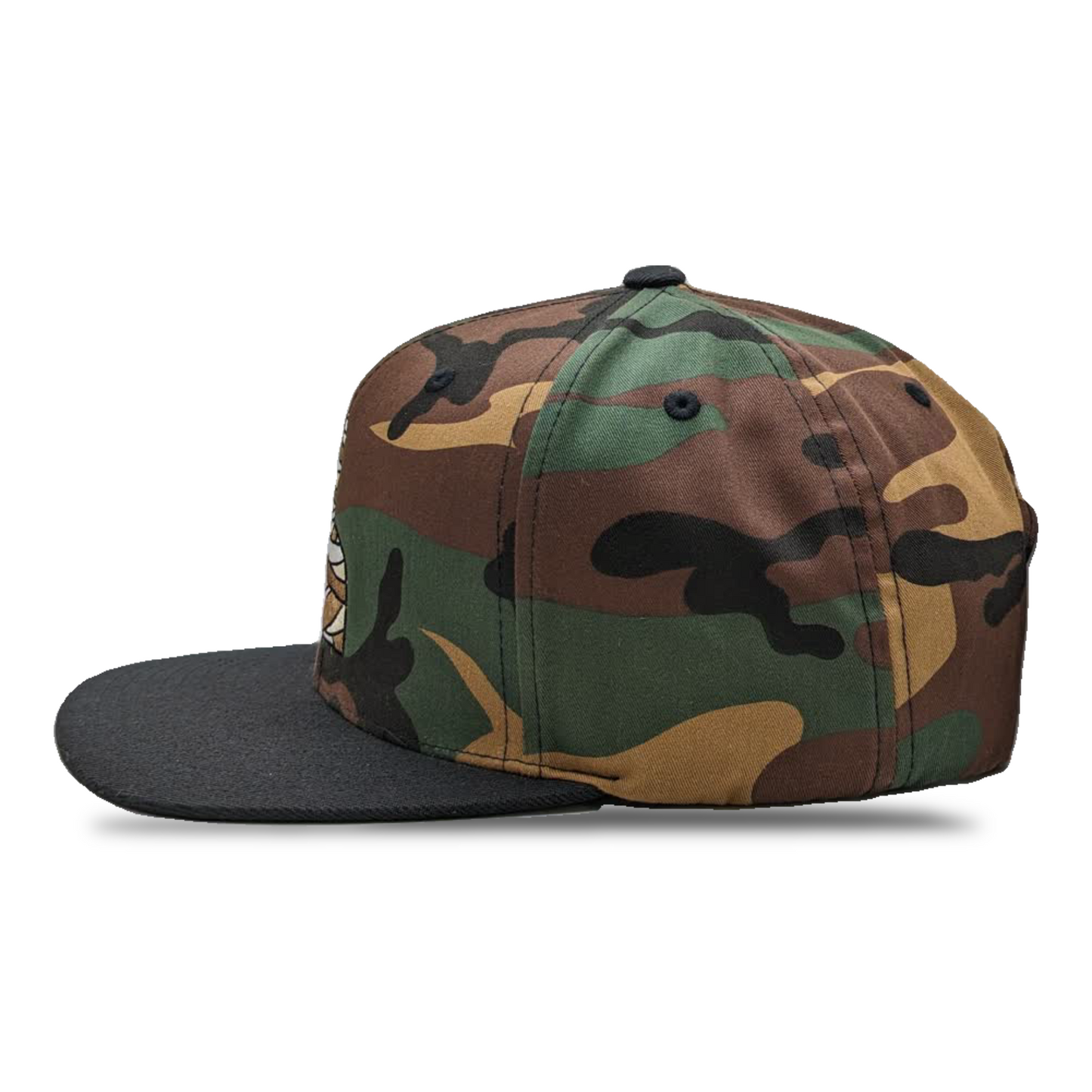 SNAPBACK HOMBRE CAMO / GOMA NEGRA