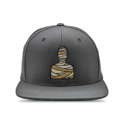 SNAPBACK HOMBRE GOMA GOMA GRIS OSCURO