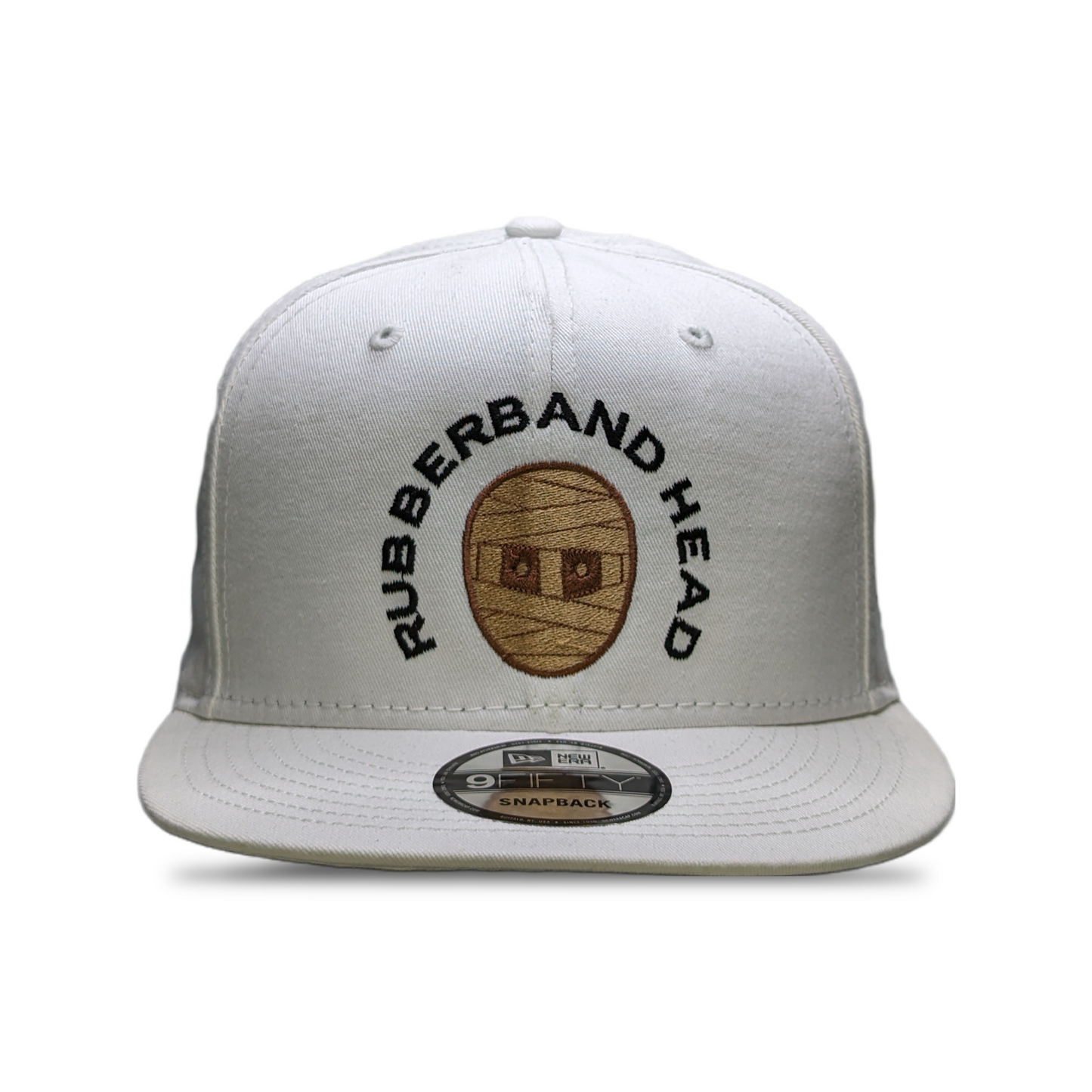 WHITE RUBBERBAND HEAD 9FIFTY