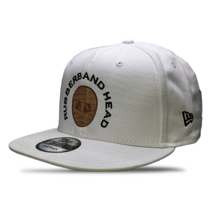 WHITE RUBBERBAND HEAD 9FIFTY