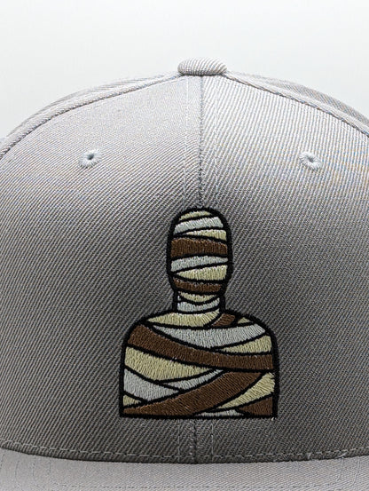 LIGHT GREY RUBBERBAND MAN SNAPBACK