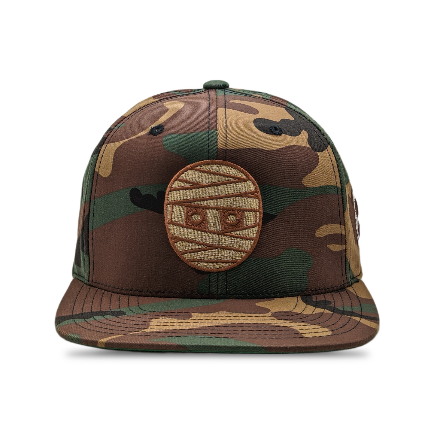 CAMO RUBBERBAND HEAD SNAPBACK