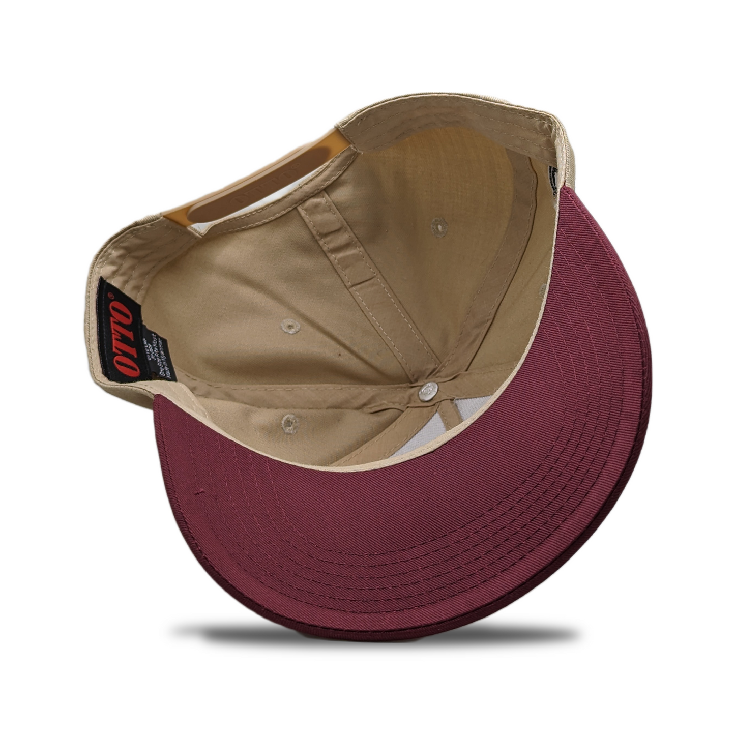 SNAPBACK TAN / BURGANDY RESILIENT 23