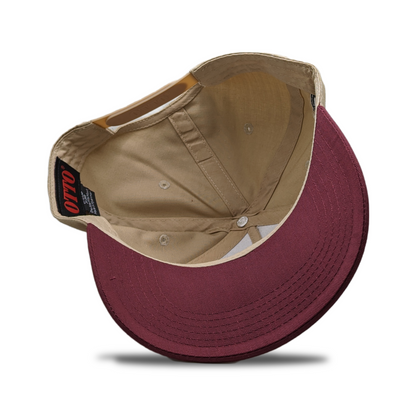 TAN / BURGANDY RESILIENT 23 SNAPBACK